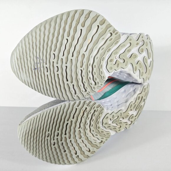 Nike React Infinity Run Flyknit 2 Women's 8 Shoes Blue Tint Lava Glow CT2423-400 - Picture 14 of 16